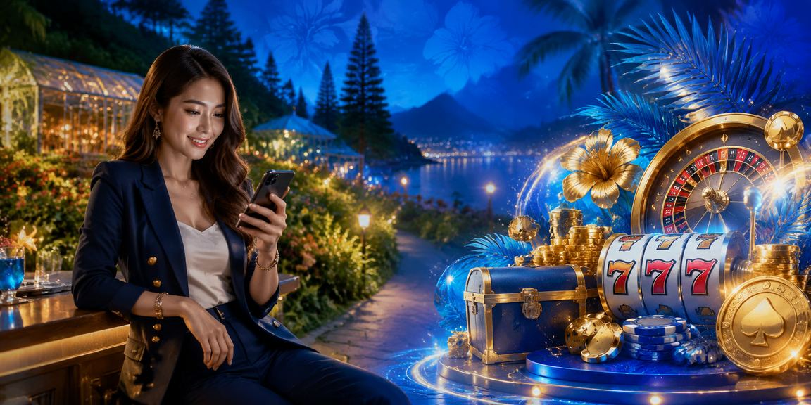 Pengguna Malaysia memainkan kasino dalam talian mengunakan telefon mudah alih dengan mudah