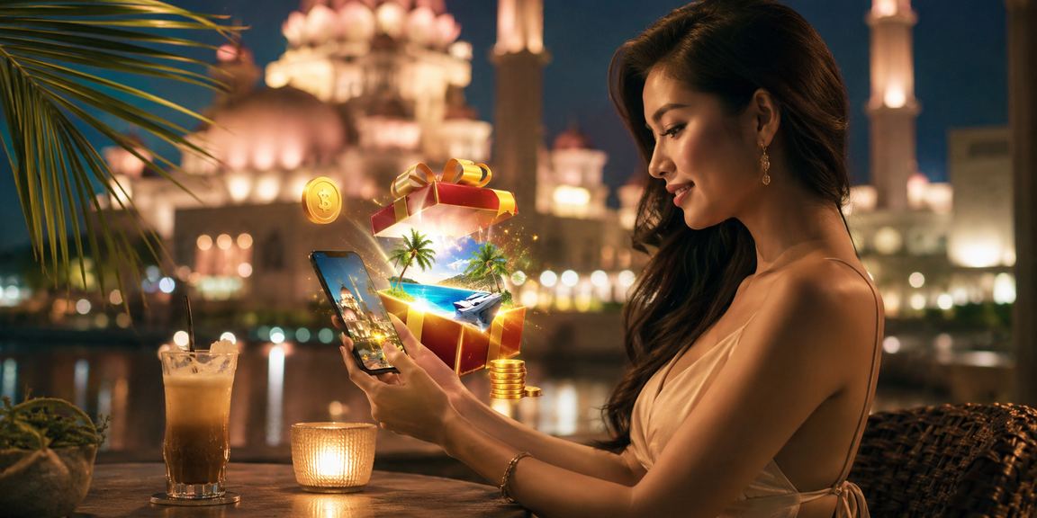 Pengguna dari Putrajaya mendaftar dan mendapat bonus pertama di platform lemon8 dengan mudah